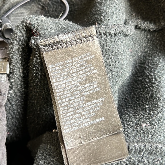 The North Face Denali Women’s Fleece Full Zip Jacket Coat Black Size M - Picture 8 of 11